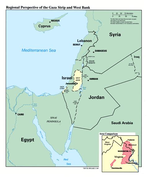 Gaza palestine map – Telegraph