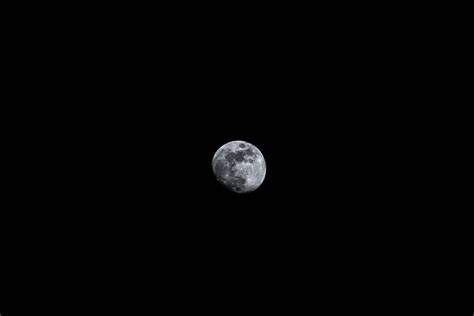 Moon Night Sky Black · Free photo on Pixabay