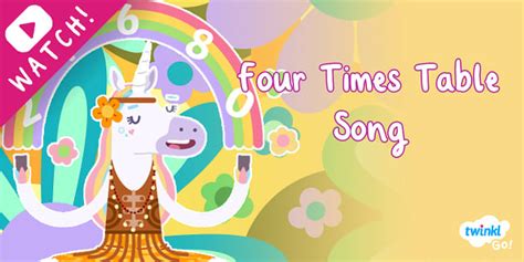 Four Times Tables Song - Bring Maths Factor to Your Class