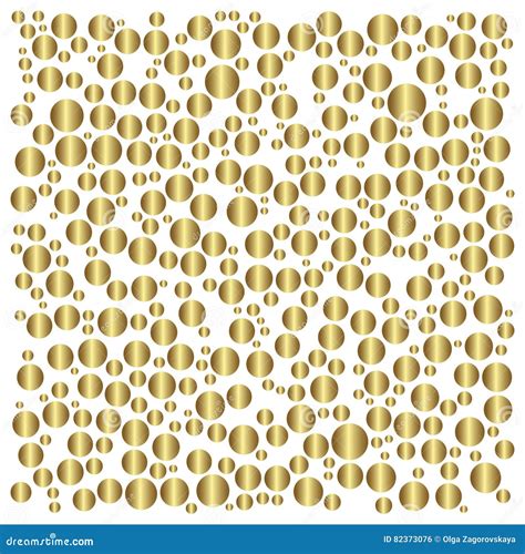 Gold Circle Pattern, Golden Style Background Stock Illustration - Illustration of shiny, design ...