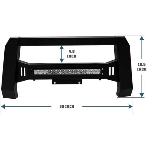 Modular Bull Bar with LED Bar for Dodge Ram 2019+ – Full Auto Parts and Accessories