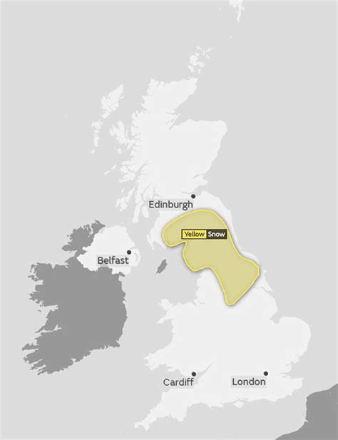 Snow forecast map UK: Met Office issues weather WARNING - where will it snow? | Weather | News ...