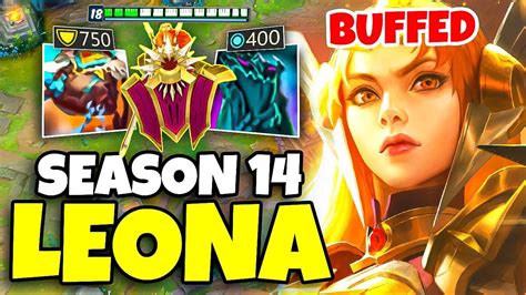 Leona's new build in Season 14 is PERFECT - YouTube