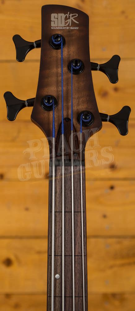 Ibanez SRH500F-NNF Fretless Bass Natural Brown Burst Flat