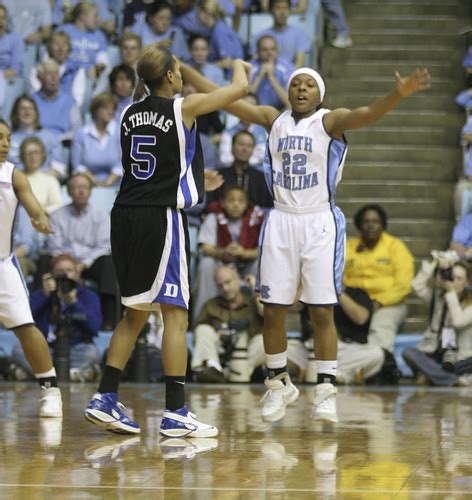 UNC Women's Basketball Team | UNC vs. Duke - Cetera DeGraffe… | Flickr