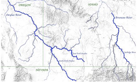 Owyhee, Jarbidge, and Bruneau River Rafting Maps | Barker River Expeditions