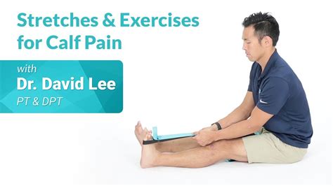 8 Simple Stretches & Exercises for Calf Pain Relief - YouTube