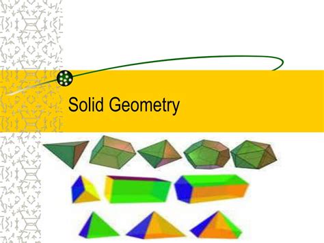 PPT - Solid Geometry PowerPoint Presentation, free download - ID:4505252