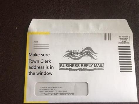 RETURN Postage Paid Envelope - We-Ha | West Hartford News