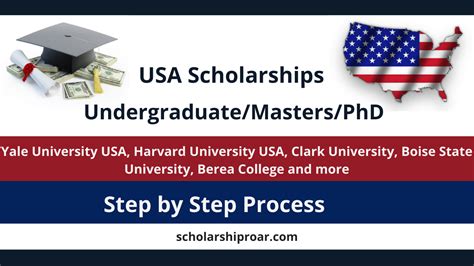 USA Scholarships 2021-2022 (For International Students)