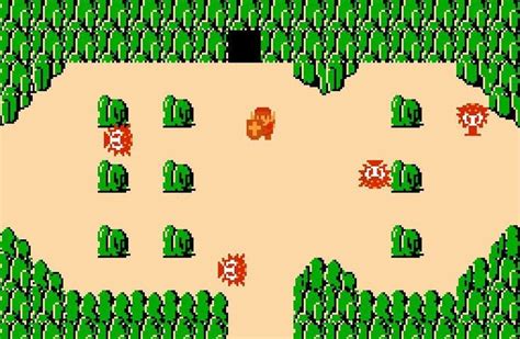 Legend of zelda nes cheats map