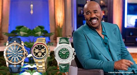 Steve Harvey Watch Collection Is As Glowing As His Fashion Style – IFL ...