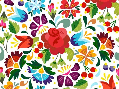 Russian Floral Pattern | Вышивка