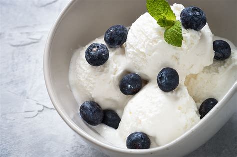 Blueberry-Coconut Ice Cream Recipe