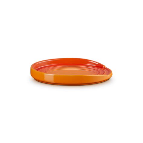 Le Creuset Stoneware Oval Spoon Rest Orange