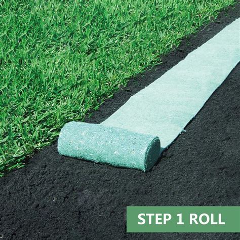 Buy Grass Seed Mat Roll, 10FT Biodegradable Grass Grow Mat Lawn Planting Mat Fertilizer Grass ...