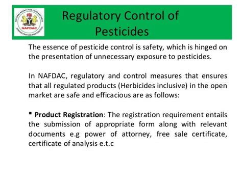 NAFDAC Presentation