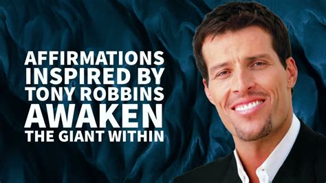 Tony Robbins: Awaken the Giant Within - Success Affirmations - YouTube