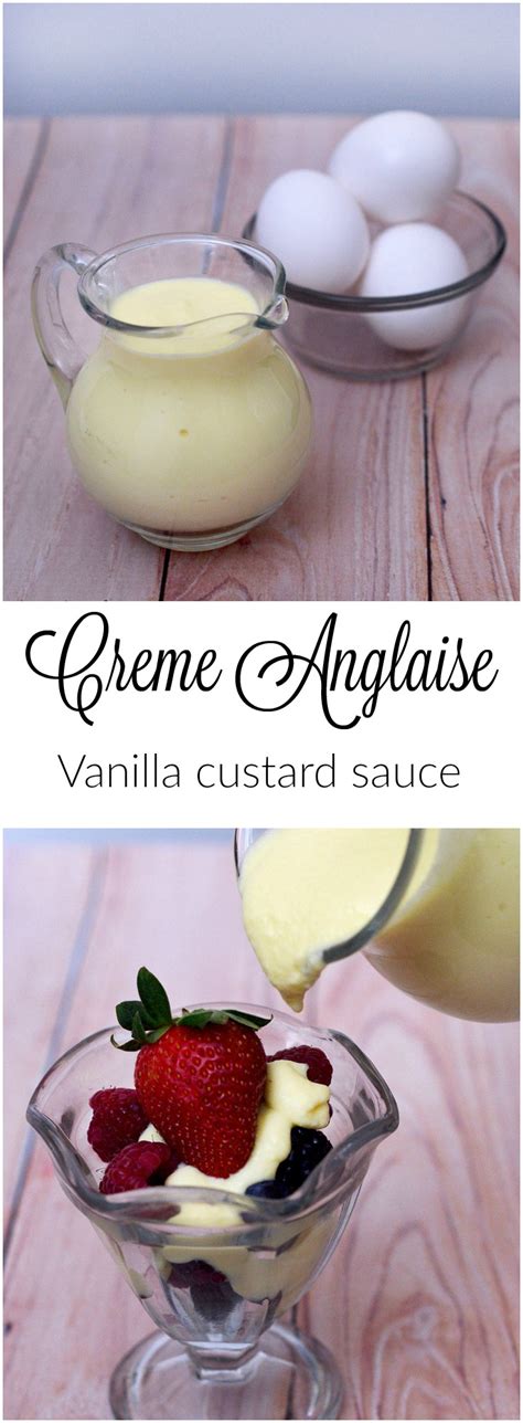 Creme Anglaise #SundaySupper | The Redhead Baker