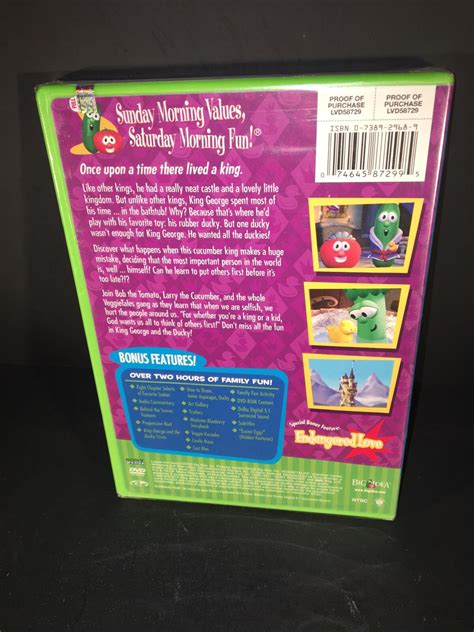 VeggieTales - King George and the Ducky (DVD, 2007) for sale online | eBay