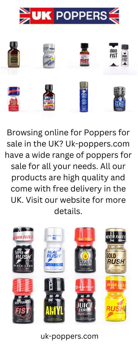 Where to Buy Poppers Online | Uk-poppers.com - ImgPile