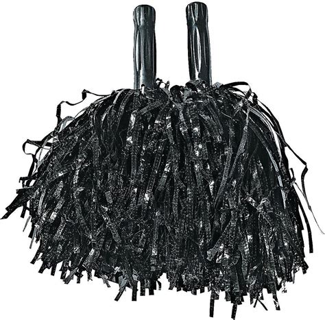 Amazon.com: Fun Express Metallic Black POM POMS(1PR/HC) 6 HC/UN - Toys - 12 Pieces : Sports ...