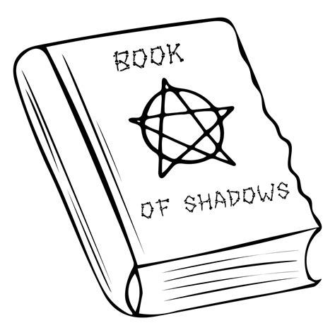 Hand-drawn book of witch spells vector illustration 22386669 Vector Art ...