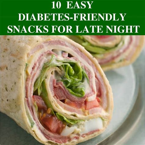 10 Diabetes Friendly Snacks | Diabetic meal plan, Evening meals, Food recipes