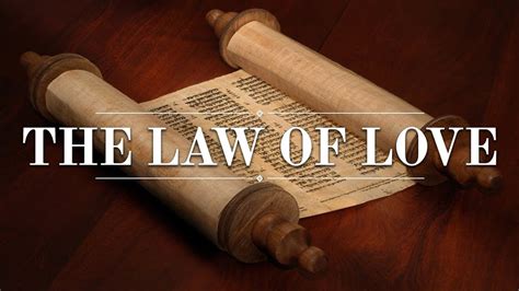 The Law of Love - YouTube