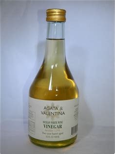 A&V Barrel-Aged Sicilian White Wine Vinegar 17 oz.