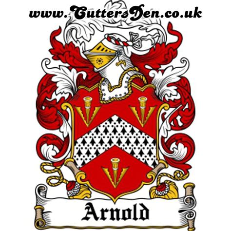 Arnold (Wales) Coat of Arms Digital Download - Cutters Den