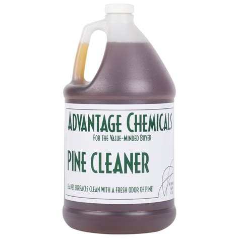 Advantage Chemicals 1 Gallon / 128 oz. Concentrated Pine Cleaner - 4/Case