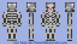 Terminator T101 Endoskeleton Minecraft Skin