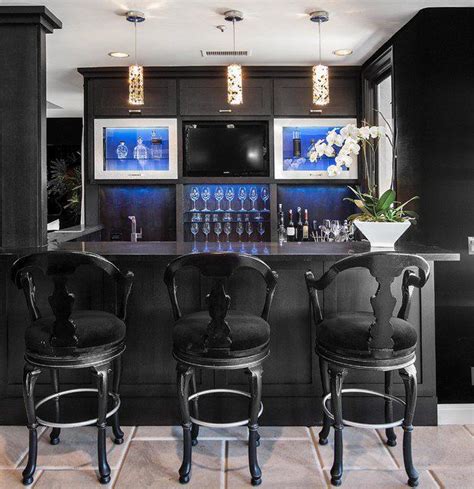 Des idées de bar moderne pour votre maison - BricoBistro | Modern home ...