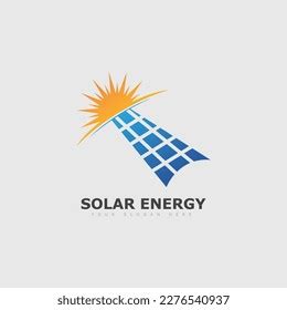 Solar Energy Logo Icon Vector Solar Stock Vector (Royalty Free ...