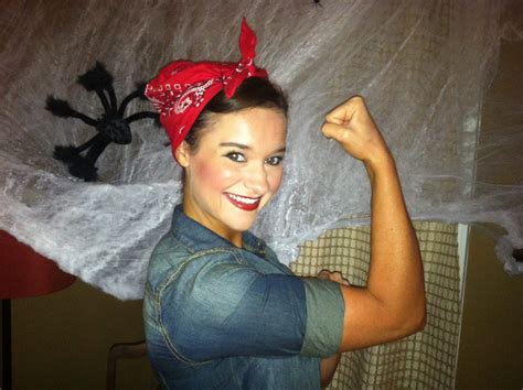 Rosie The Riveter Costume | Halloween | My Life Well Loved