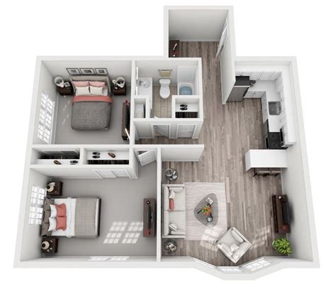 Floor Plans | Brighton Village Apartments