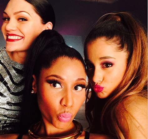 Jessie J, Nicki, & Ariana Shooting “Bang Bang” Music Video (PHOTOS ...