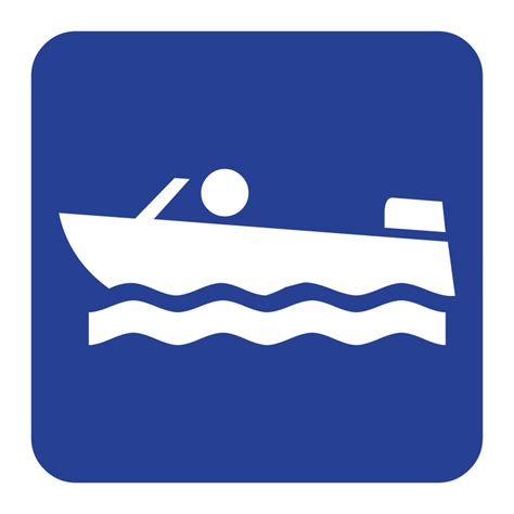 Motor Boat sign Symbol on Transparent Background 17392569 PNG