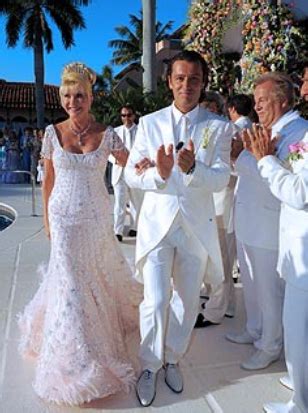 Red Carpet Wedding: Ivana Trump and Rossano Rubicondi - Red Carpet Wedding