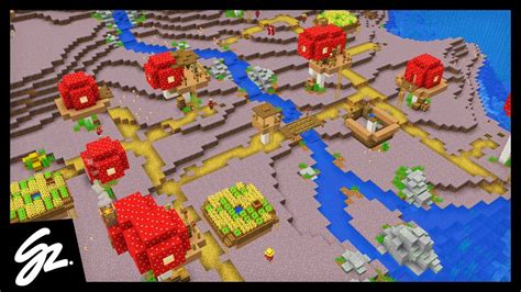 Mushroom Villages In Minecraft? - YouTube