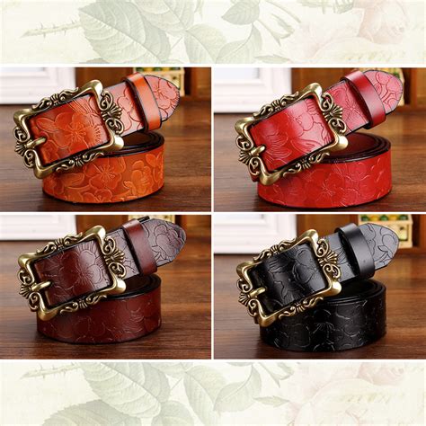 Genuine Cow Leather Belt – Boho Melody