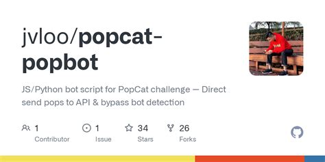 GitHub - jvloo/popcat-popbot: JS/Python bot script for PopCat challenge ...