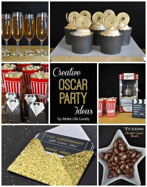 Creative Oscars Party Ideas + Film Reel Cupcakes - Make Life Lovely