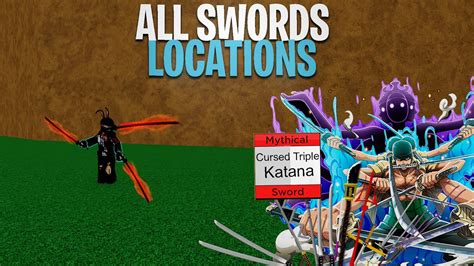 All Swords Locations in Blox Fruits - Second Sea - YouTube