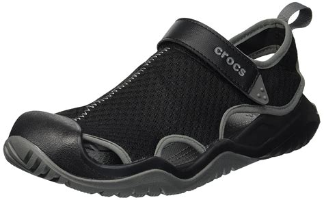 Crocs Men's M Swiftwater Mesh Deck Sandal 2052 Closed Toe: Amazon.co.uk: Shoes & Bags