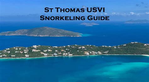 10 Best Beaches for Snorkeling in St Thomas US Virgin Islands