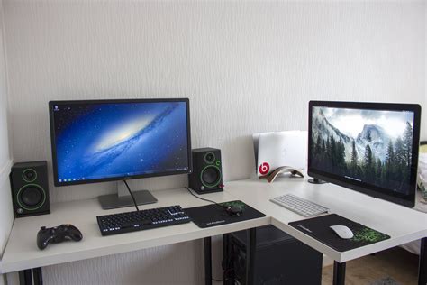 My Mac & PC Setup. : r/battlestations