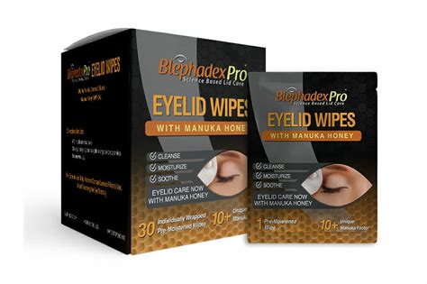 Blephadex Pro Eyelid Wipes - mivision