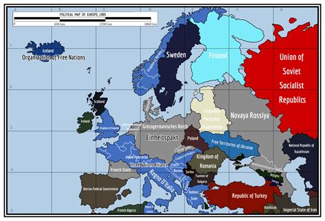 Map of Europe based on my Aoh2 tno mod playthrough : r/AlternateHistory